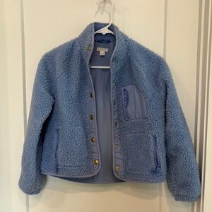 Crewcuts Girls Fleece Cropped Jacket